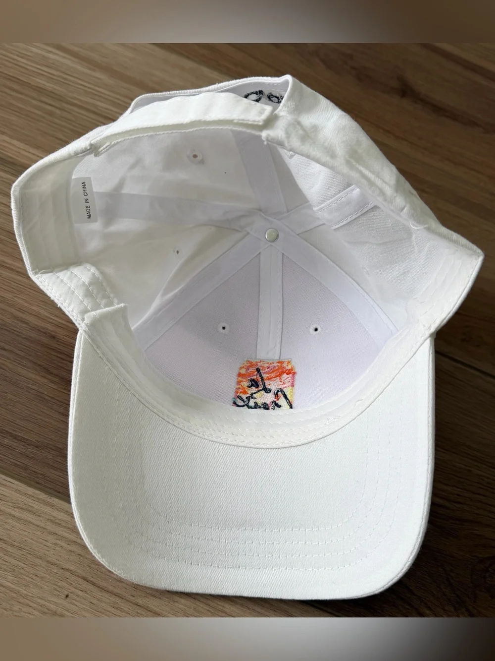 La Croix Seltzer Water White Baseball Cap